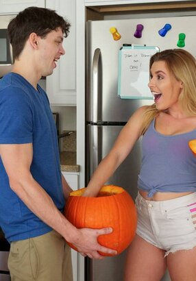 Poster of [BrattySis] Aubrey Sinclair - Pumpkin Fuck